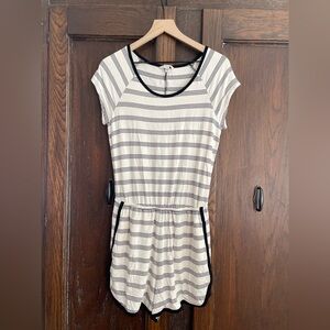 American Eagle Striped Romper